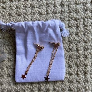 dangle star earrings